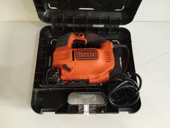Sierra Tipo Caladora Marca Black Decker Modelo Ks701pe-B2c Usado En Buen Estado Acc Estuche