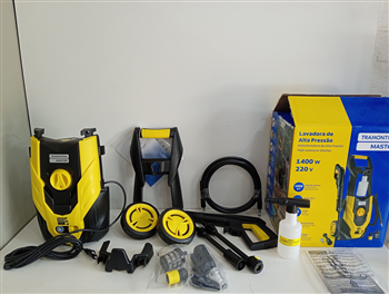 Hidro Lavadora Marca Tramontina De 1400w Modelo Master Nuevo Sin Uso Acc 2 RuedasManguera2 CañosEspumeroPistola