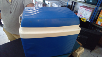Conservadora Marca Gmplast Modelo No Tiene Usado En Buen Estado Acc Tapa De Color Azul