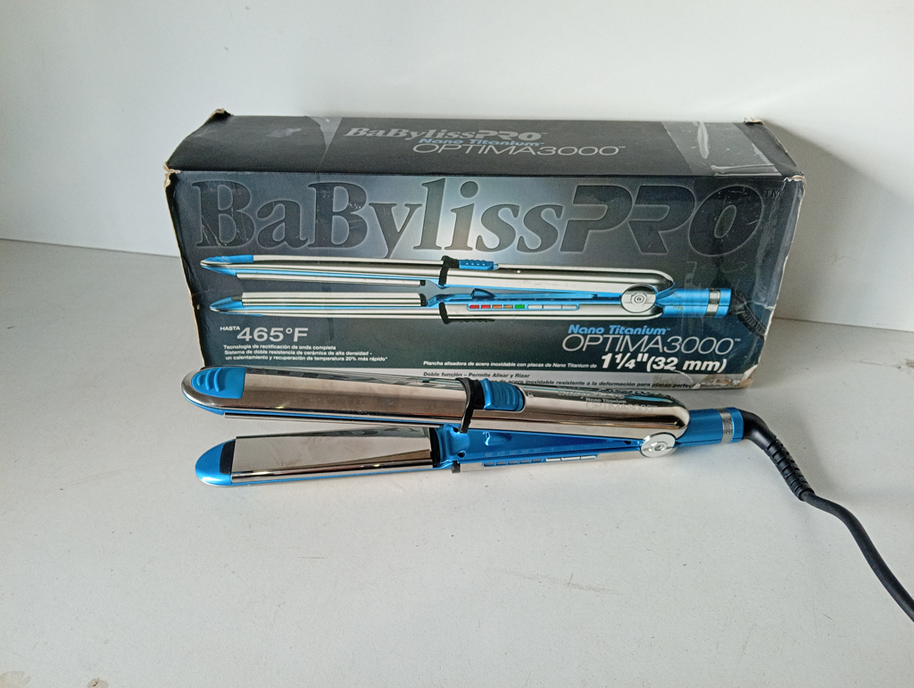 Planchita Para Cabello Marca Babyliss Pro Modelo Optima3000 Usado En Buen Estado Acc No Tiene