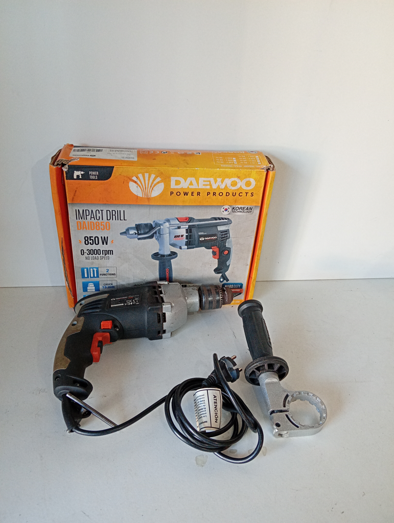 Taladro Marca Daewoo Modelo Daid850 Usado En Buen Estado Acc Mango Y Llave