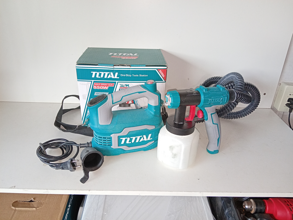 Pulverizador De Pintura Marca Total Modelo Tt5006 Usado En Buen Estado Con No Tiene Acc Manguera Pistola Embudo