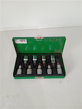 Juego De Herramientas Marca Toptul Modelo Gaad0903 Usado En Buen Estado Con No Tiene Acc 9 PiezasCaja Metalica