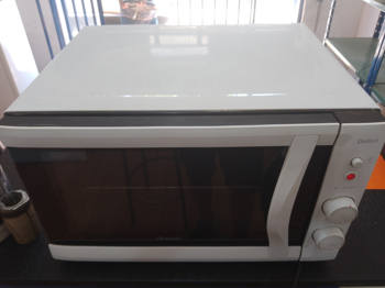 Horno Marca Mueller Litros 45 Modelo Dlicci Blanco Usado En Buen Estado Acc Parrilla