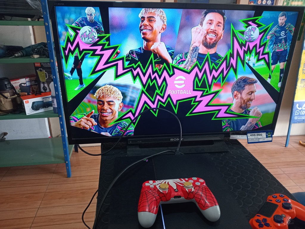 Juego Electronico Ps4 Marca Sony Modelo 1115a Disco Duro 500 Gb Con Control Sin Caja Usado En Buen Estado Acc Cable Crrte Cable Hdmi