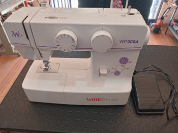 Maquina De Coser Familiar Marca Willpex Modelo Wp3004 Usado En Buen Estado Acc Pedal
