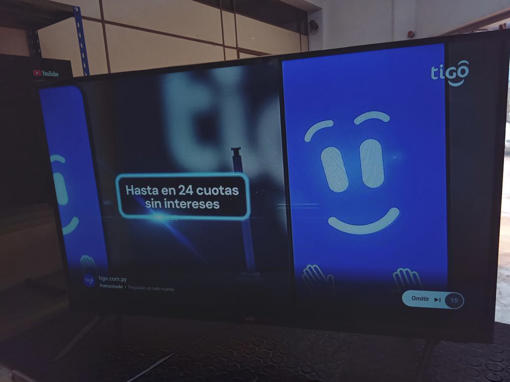 Televisor Led Smart De 32 '' Marca Win Modelo Win32fs Con Control Usado En Buen Estado Acc No Tiene