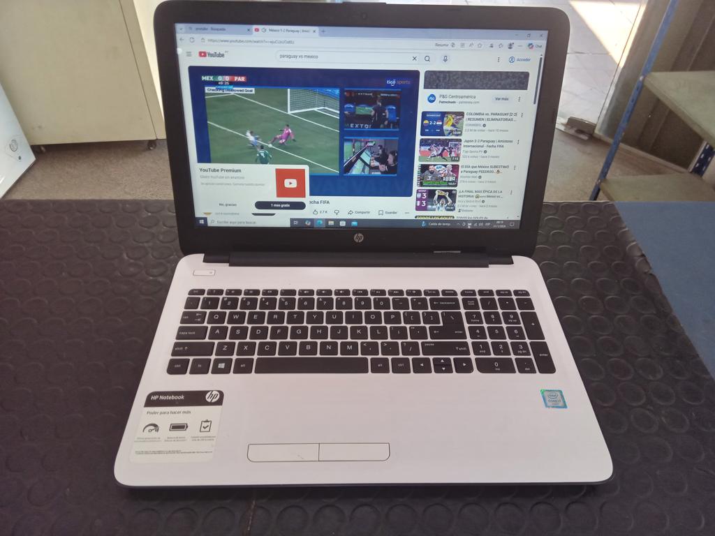 Notebook Marca Hp Modelo 15-Ay016la Procesador Corei7 Memoria Ram 8 Gb Disco Duro 500 Gb Generacion 6 Acc No Tiene