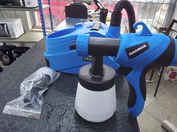 Pulverizador De Pintura Marca Gamma. Modelo G2822ar Usado En Buen Estado Con Correa Acc Sin Uso