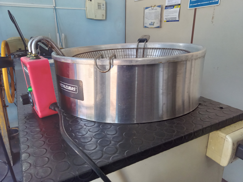 Fritadora Marca Metalcubas Modelo Tfre7 Usado En Buen Estado Acc Espumera