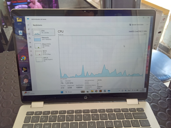 Notebook Marca Hp Modelo Omnibook 5 Procesador I5 Memoria Ram 8 Gb Disco Duro 512 Gb Generacion 12 Acc Memoria SsdPantalla TactilPantal De 14pI5 120u