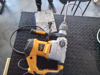 Rotomartillo Marca Juster Modelo J0202 Usado En Buen Estado Con No Tiene Acc Mecha