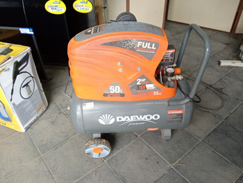 Compresor De Aire Marca Daewoo Modelo Daac50dn Potencia Hp 2 Usado En Buen Estado Acc Filtro De AireProtector