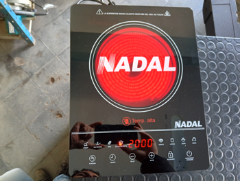 Cocina Electrica Tipo Vitroceramica Marca Nadal Modelo No Tiene Usado En Buen Estado Acc No Tiene