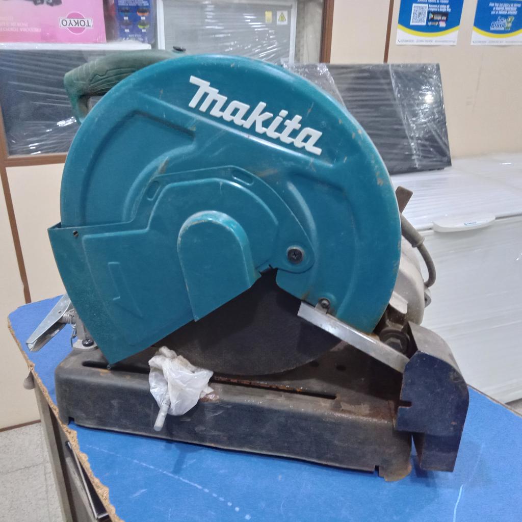 Policorte Marca Makita Modelo Lw1401 Usado En Buen Estado Acc Disco Llave