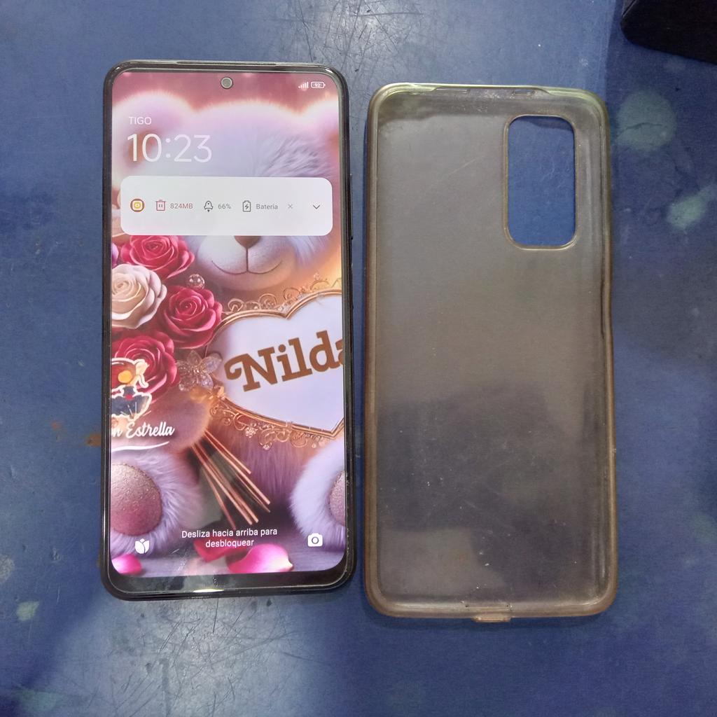 Celular Marca Xiomi Modelo Redmi Note 11 Memoria Ram 4 Gb Almacenamiento Interno 128 Gb Acc Estuche Transparente