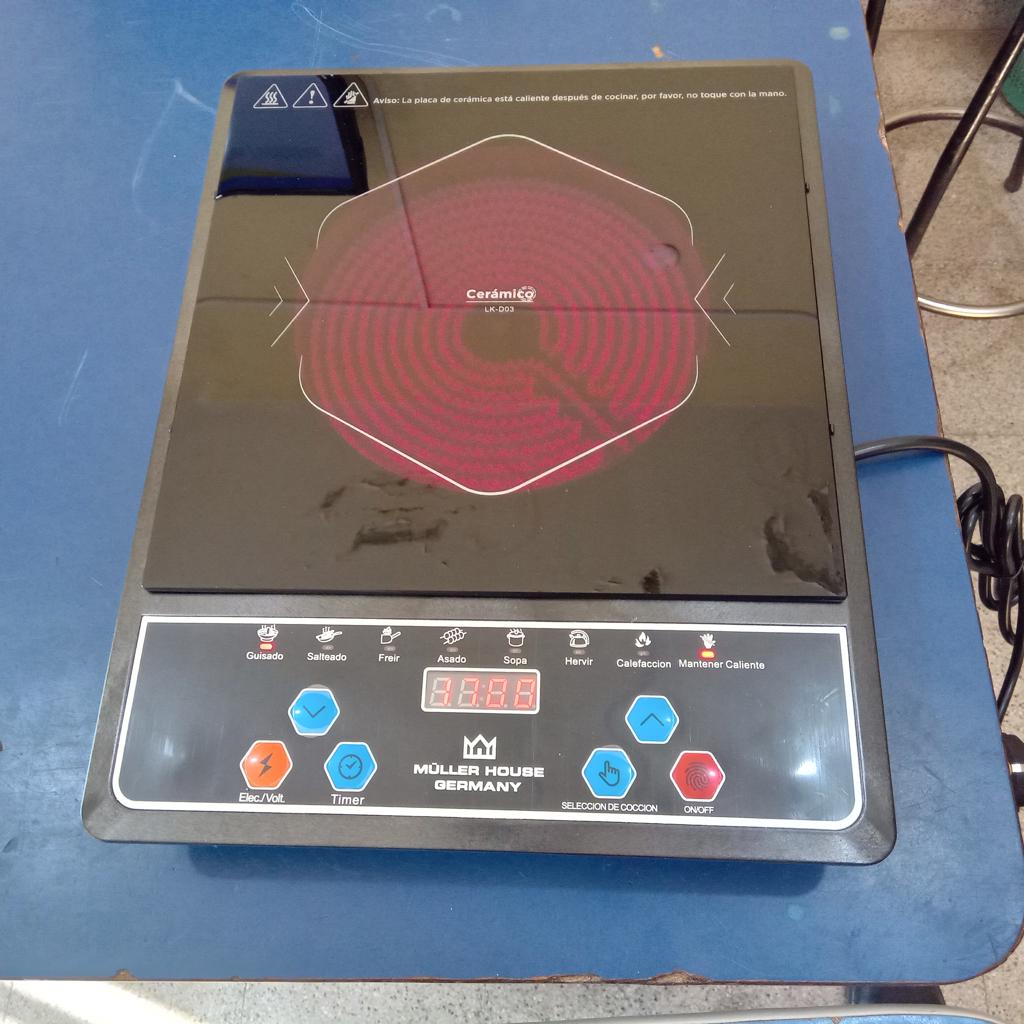 Cocina Electrica Tipo Convencional Marca Mueller House Germany Modelo Lk-03 Usado En Buen Estado Acc No Tiene