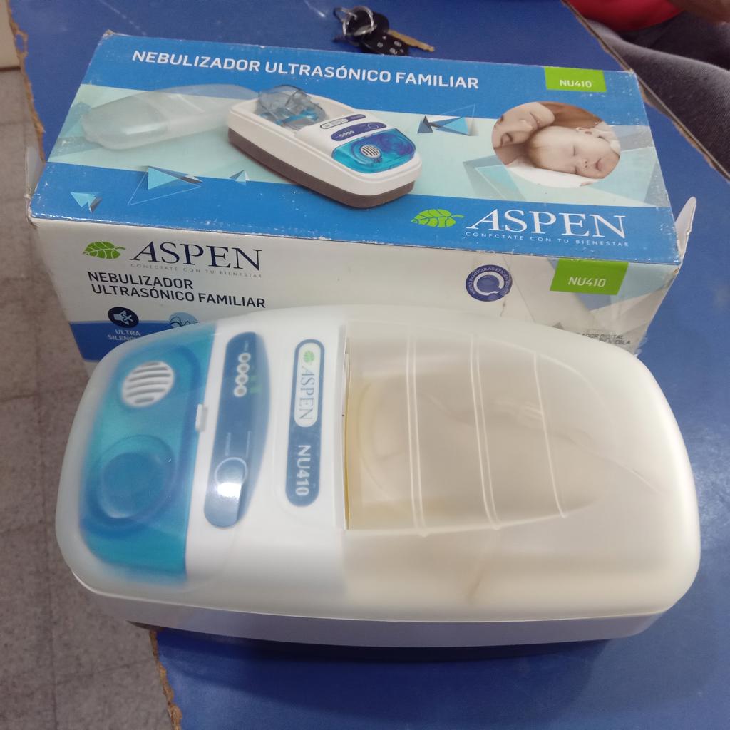 Nebulizador Marca Aspen Modelo Nu410 Usado En Buen Estado Acc Manguera 2mascara