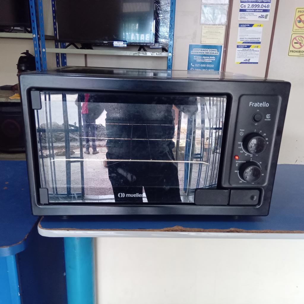Horno Marca Mueller Litros 45 Modelo Fratello Usado En Buen Estado Acc Parrilla