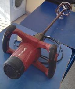 Foto 2 de Mezcladora De Cemento Marca Einhell Modelo Te-Mx 1600-2 Usado En Buen Estado Tipo Manual Acc No Tiene