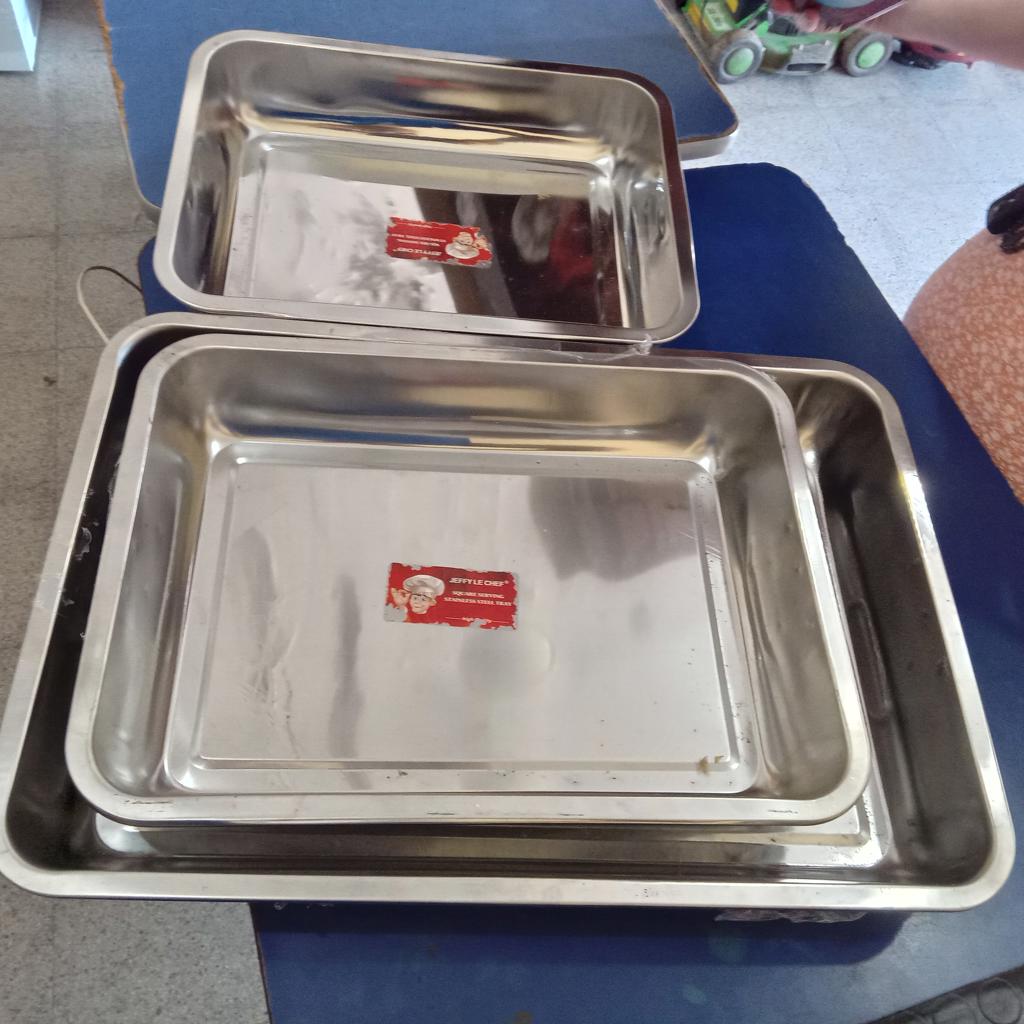 Juego De Cubiertos Marca Jeffy Le Chef Modelo Kld-159 Usado En Buen Estado Con No Tiene Acc 3 Bandejas