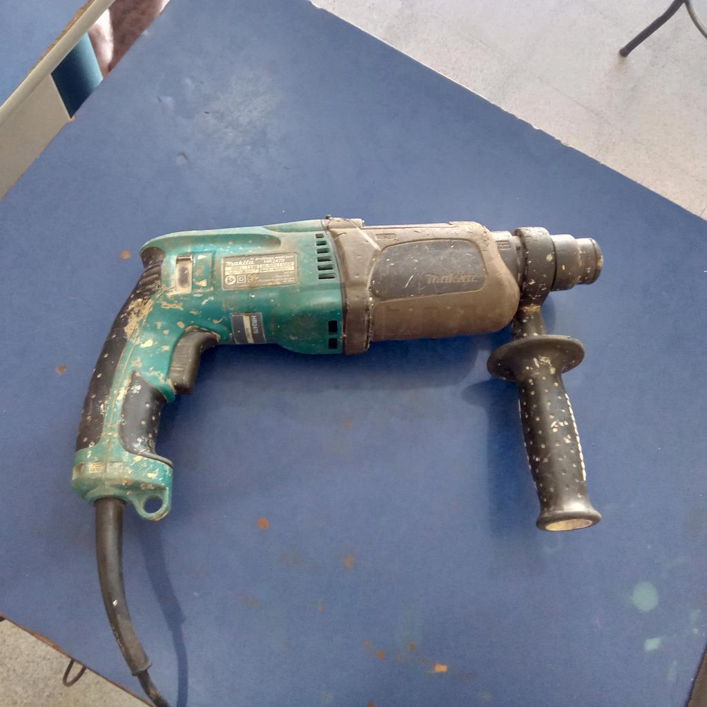 Taladro Marca Makita Modelo Hr2470 Usado En Buen Estado Acc Manija