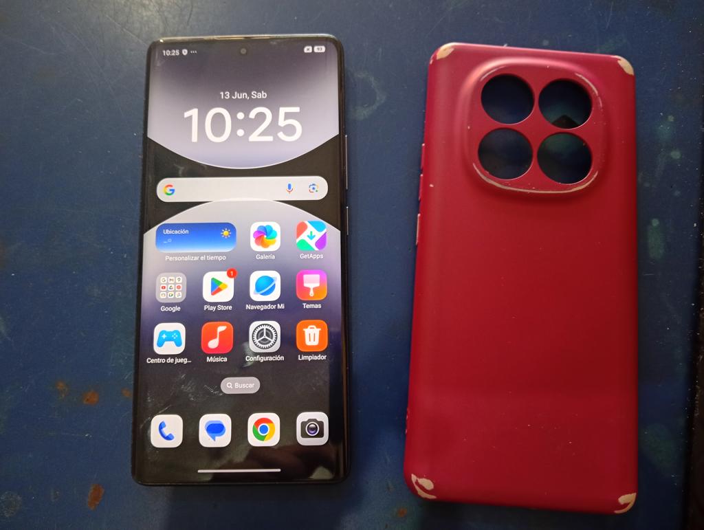Celular Marca Xiomi Modelo Redmi Note 14 Pro Memoria Ram 8 Gb Almacenamiento Interno 256 Gb Imei 869.921.073.530.401 Acc Case Rojo