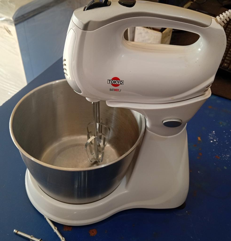 Batidora Marca Tokyo Modelo Batimax5 Usado En Buen Estado Acc Bowl Inox 2 Par De Batidor