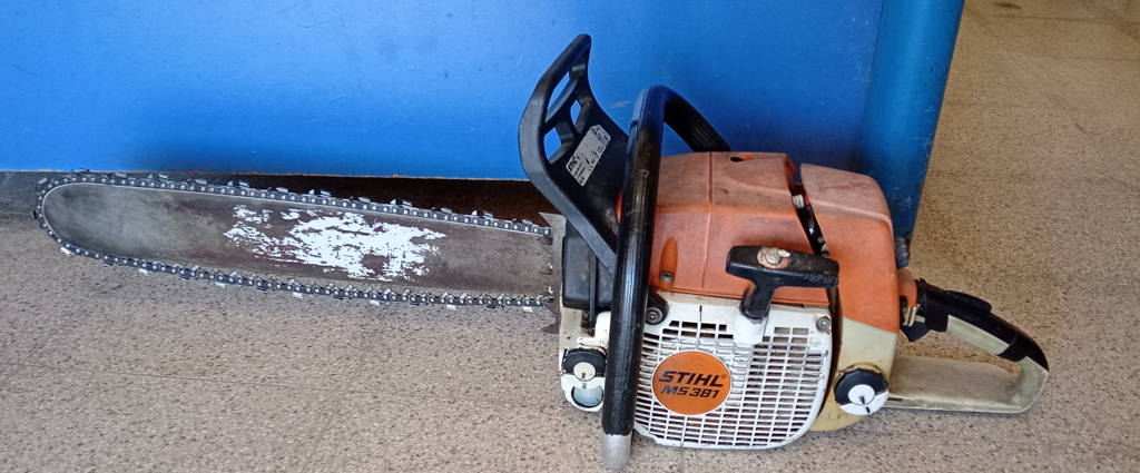Motosierra Marca Stihl Modelo Ms381 Usado Con Desgaste Acc EspadaCadena Manija