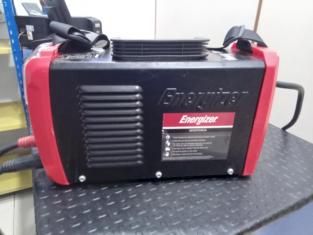 Soldador Marca Energizer Modelo Ewm206mtpar1908 Usado En Buen Estado Acc C/ Arnez Cable Positivo Y Negativo