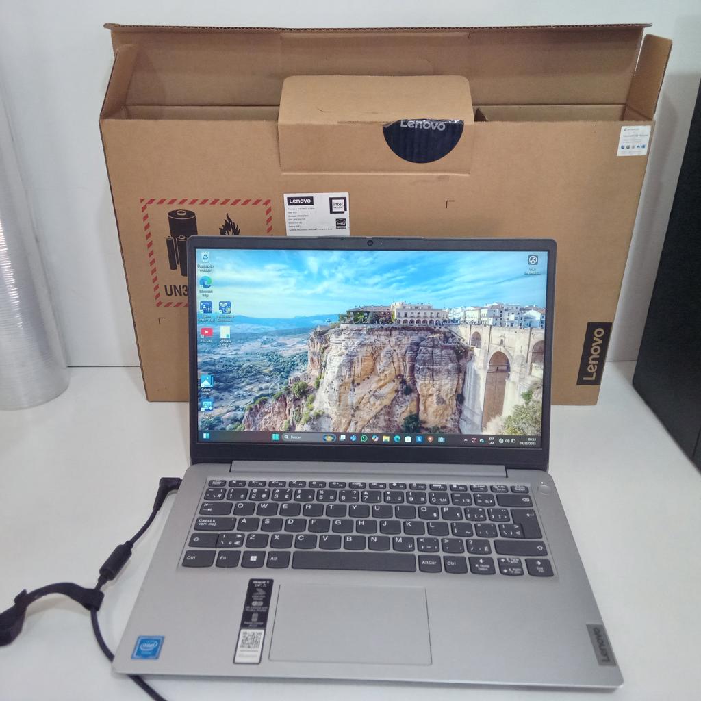 Notebook Marca Lenovo Modelo Ideapad 1 14igl7 Procesador Celeron N4020 Memoria Ram 4 Gb Disco Duro 128 Gb Generacion 4.020 Acc Cargador
