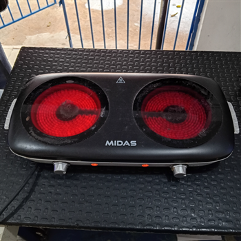 Cocina Electrica Tipo Convencional Marca Midas Modelo Md-Pd23b Usado Con Desgaste Acc No Tiene