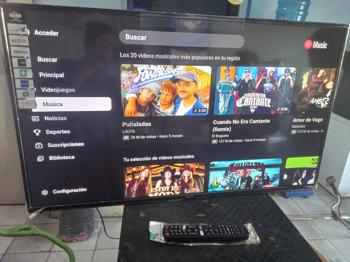 Televisor Led Smart De 43 '' Marca Tokyo Modelo Tvtoktcled43sm Con Control Usado En Buen Estado Acc No Tiene