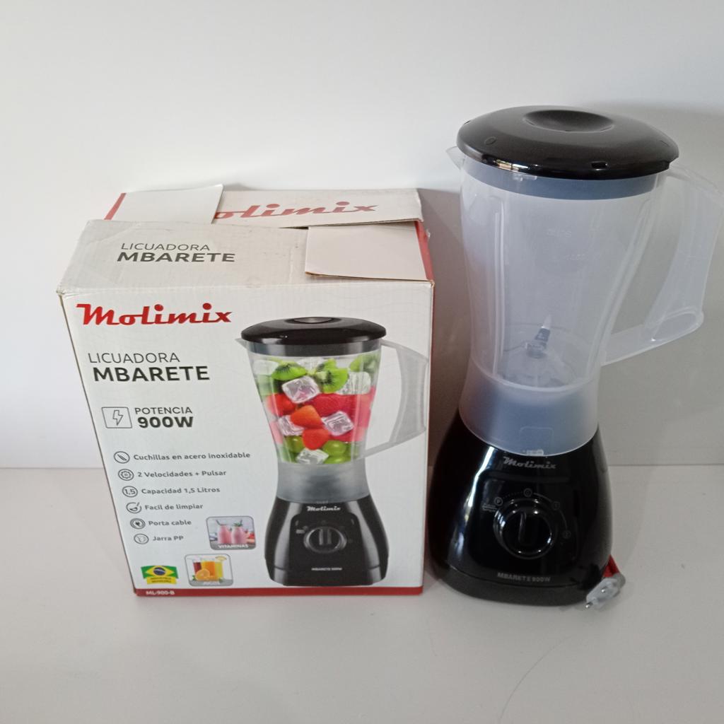 Licuadora Marca Molimix Modelo Lm-900-B Velocidades Nuevo Sin Uso Acc Jarra De Plastico