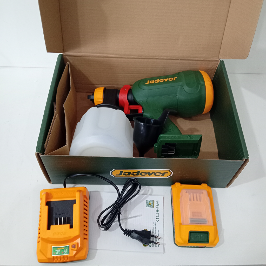 Pulverizador De Pintura Marca Jadever Modelo Jdsu30664 Acc CargadorManual De Uso
