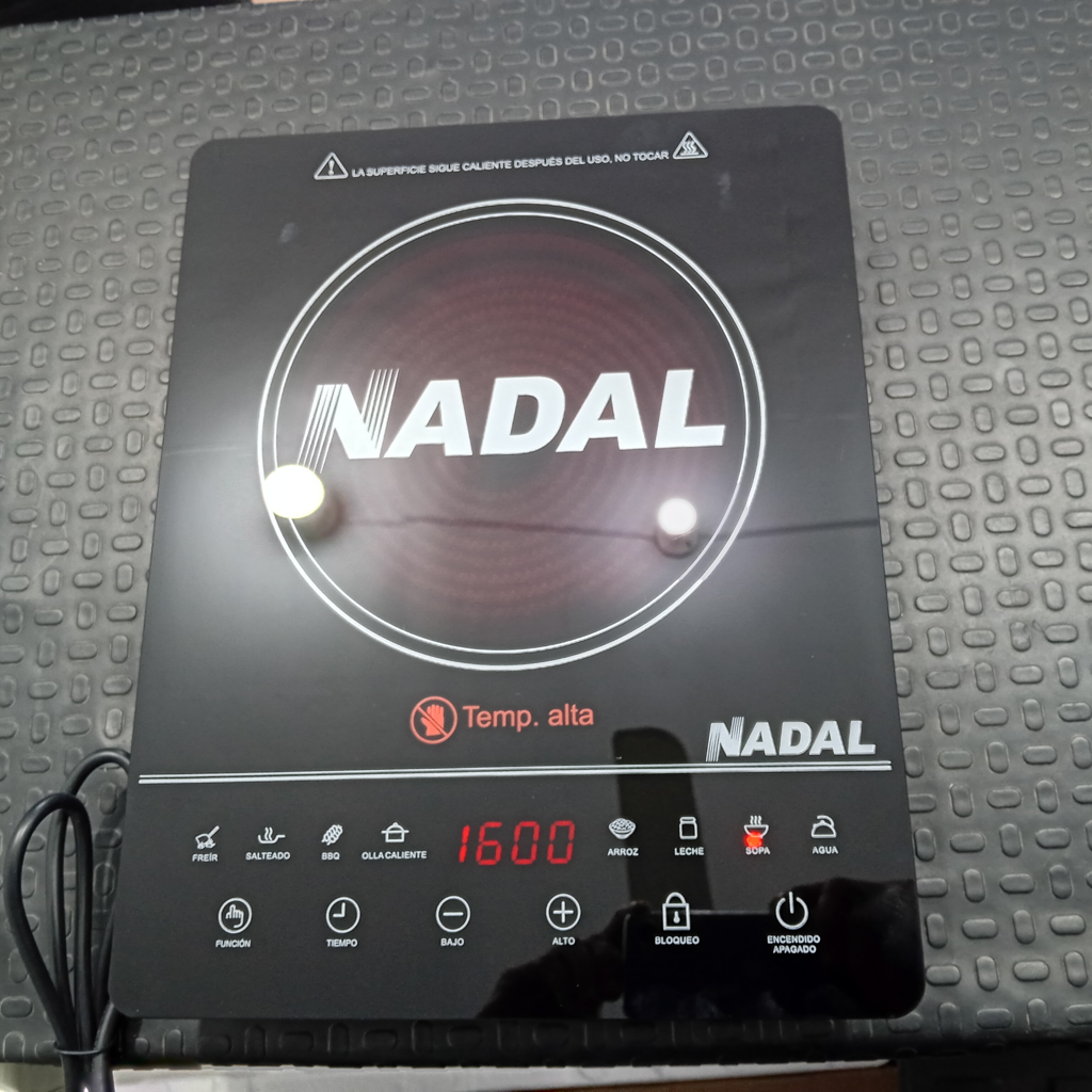 Cocina Electrica Tipo Vitroceramica Marca Nadal Modelo Ceiun2026 Nuevo Sin Uso Acc No Tiene