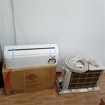 Aire Acondicionado Tipo Split Marca Tokyo Potencia Btu 12.000 Con Kit Instalacion Con Control Modelo Experience Aatoemi23-12chr1 Nuevo Sin Uso Con Caja Acc No Tiene