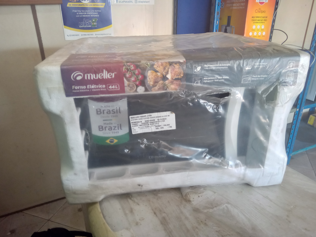Horno Marca Mueller Litros 44 Modelo Questo Nuevo Sin Uso Acc 1 Parrilla Bandeja