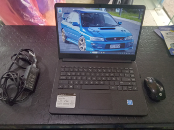 Notebook Marca Hp Modelo 14-Dq0526la Procesador Celeron Memoria Ram 4 Gb Disco Duro 120 Gb Generacion No Tiene Acc Mouse Estuche