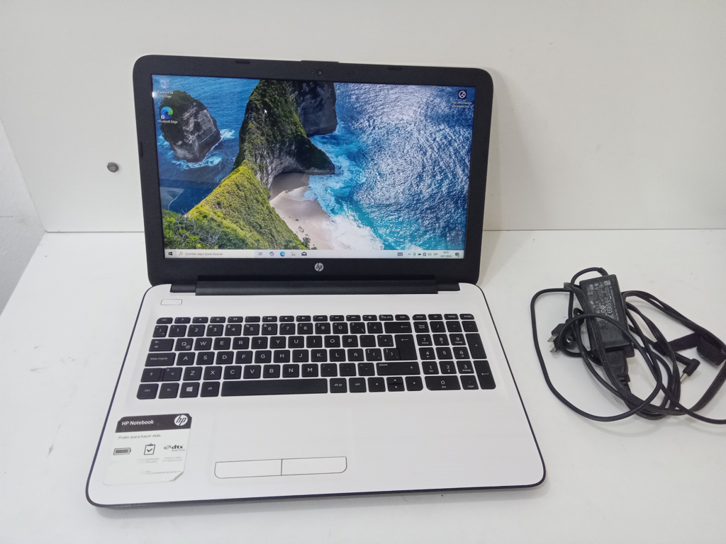 Notebook Marca Hp Modelo Rtl8723be Procesador I3 Memoria Ram 8 Gb Disco Duro 250 Gb Generacion 5 Acc Color Blanco