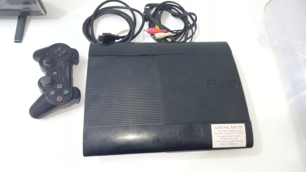 Juego Electronico Ps3 Marca Sony Modelo Cech-4204c Sin Caja Disco Duro 500 Gb Con Control Usado En Buen Estado Acc Cale Hdmi Cable Rca
