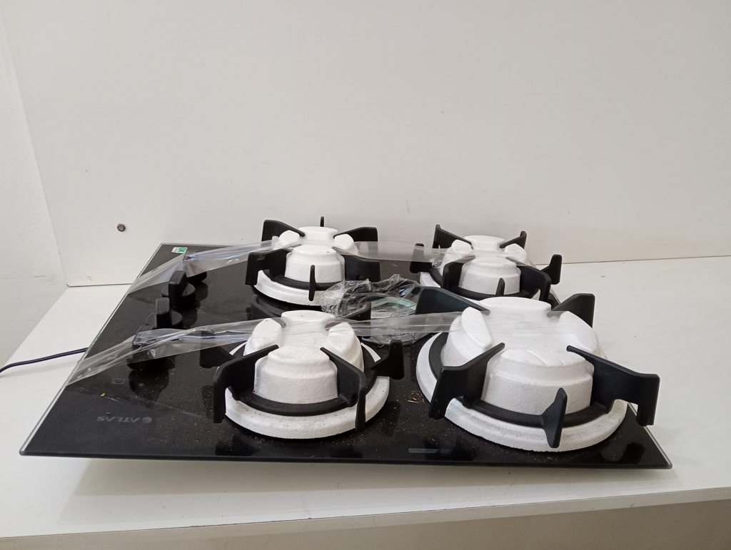 Cocina A Gas Marca Atlas Modelo Cooktop Gas Atlas Agile 4q Pto Nuevo Sin Uso Acc 4 Hornallas