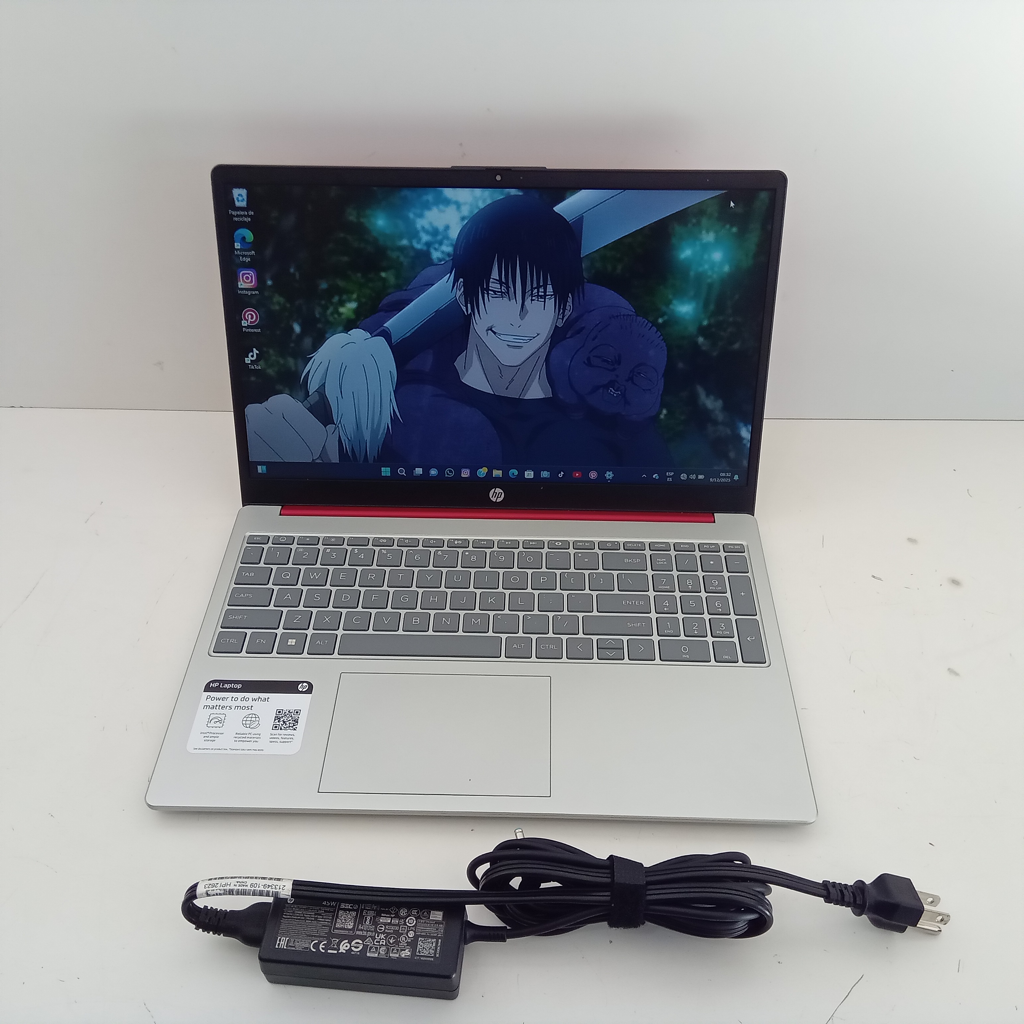 Notebook Marca Hp Modelo 15-Fd0083wm Procesador N200 Memoria Ram 4 Gb Disco Duro 128 Gb Generacion 200 Acc Cargador Con PowerEn Caja