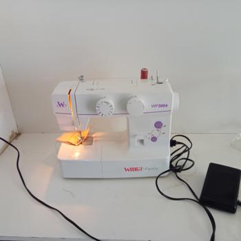 Maquina De Coser Familiar Marca Wilpex Modelo Wp3004 Usado En Buen Estado Acc Pedal Y Bobina