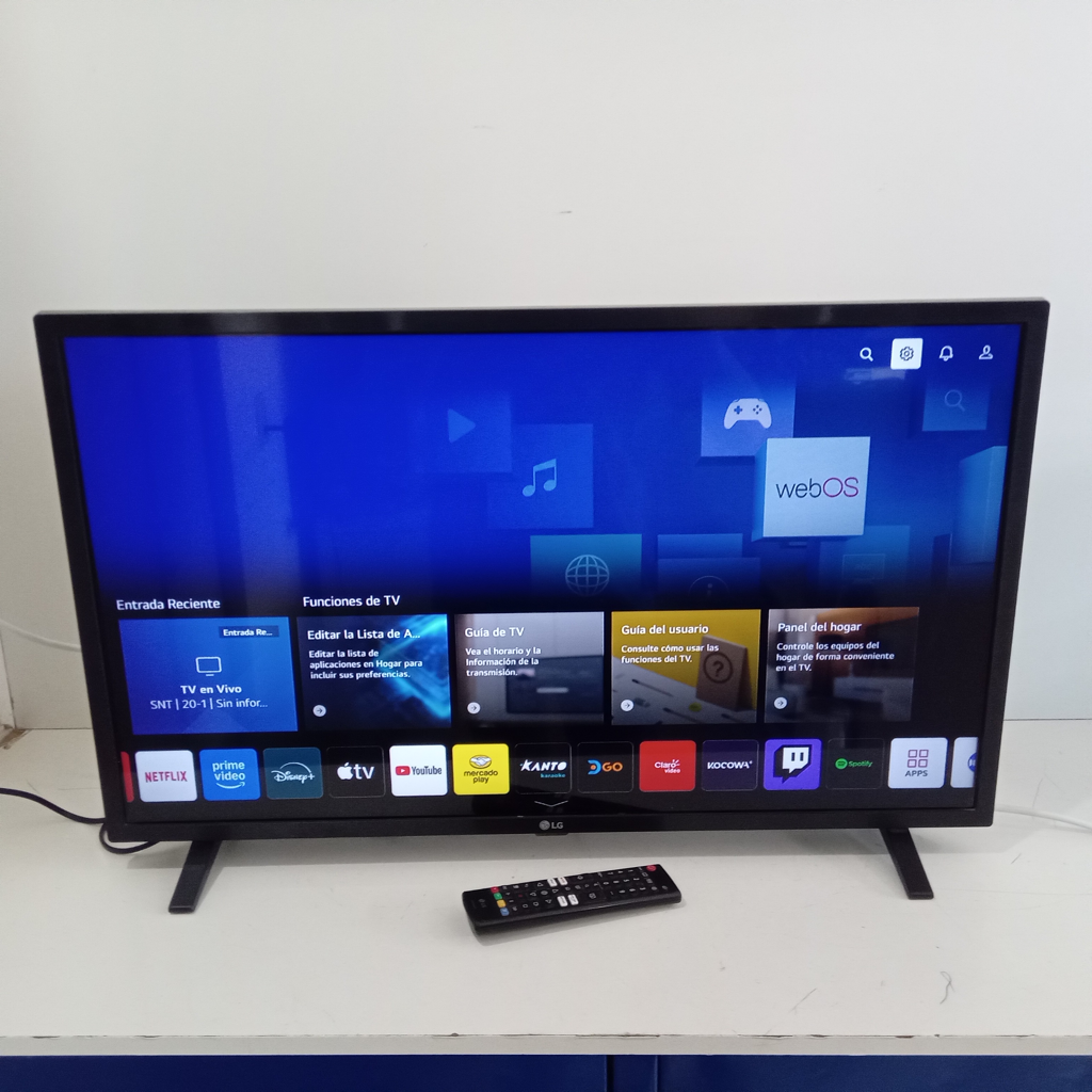 Televisor Led Smart De 32 '' Marca Lg Modelo 32lq630bpsa Con Control Usado En Buen Estado Acc Par De PatitasCable Corriente