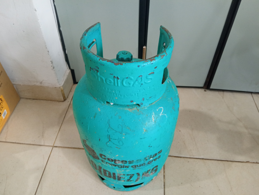 Garrafa Cap 10 Kg. Marca Copesa Gas Usado Con Desgaste Color Verde Claro Acc No Tiene