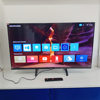 Televisor Led Smart De 42 '' Marca Electrostar Modelo Es-Tl4203 Con Control Usado Con Desgaste Acc PatitasCable Corriente