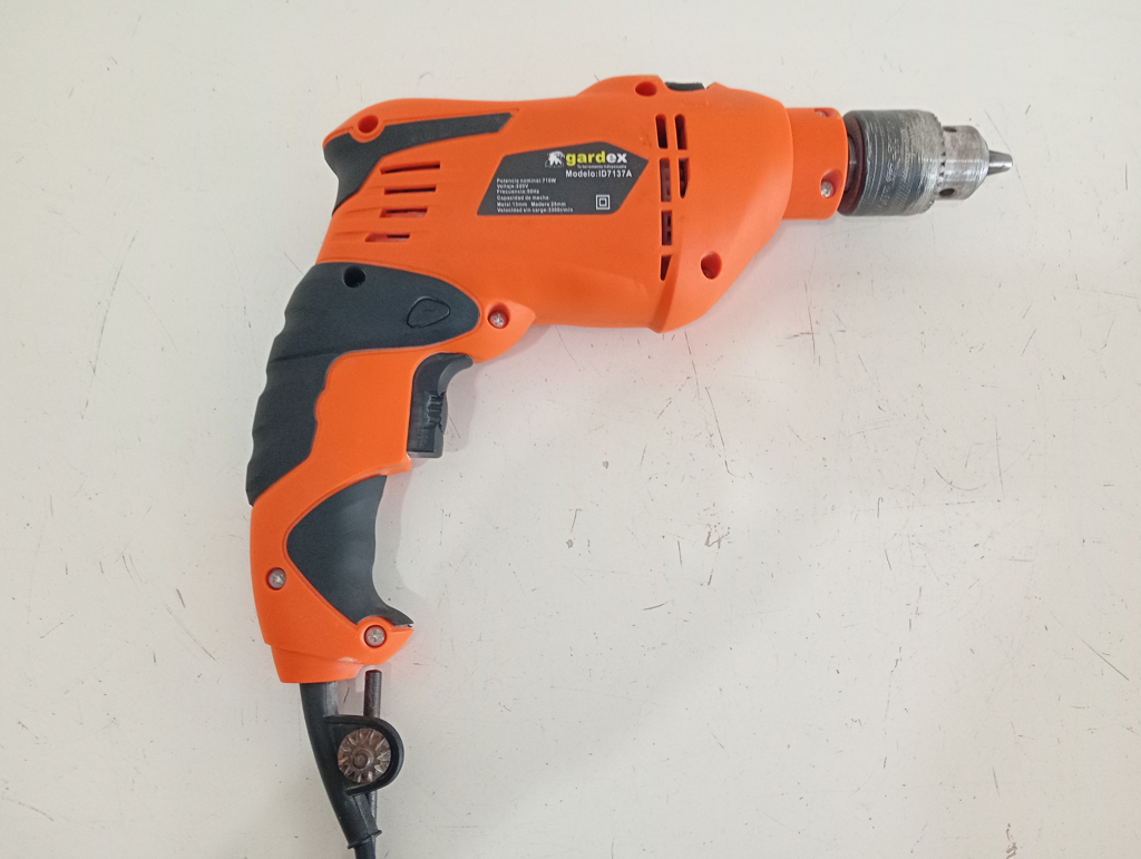 Taladro Marca Gardex Modelo Id7137a Usado En Buen Estado Acc Llave