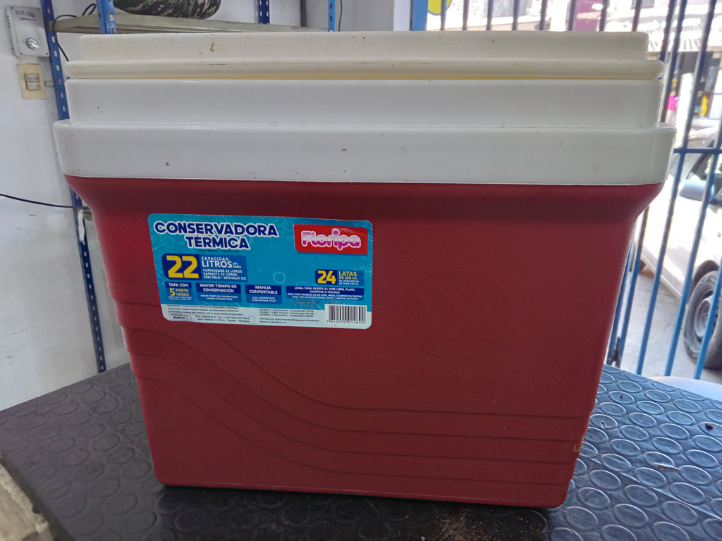 Conservadora Marca Floripa Modelo No Tiene Usado-En-Buen-Estado Acc Tapa Con Porta Vasos