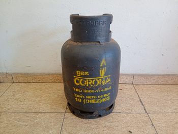 Garrafa Cap 10 Kg. Marca Gas Corona Usado En Buen Estado Color Gris Acc No Tiene